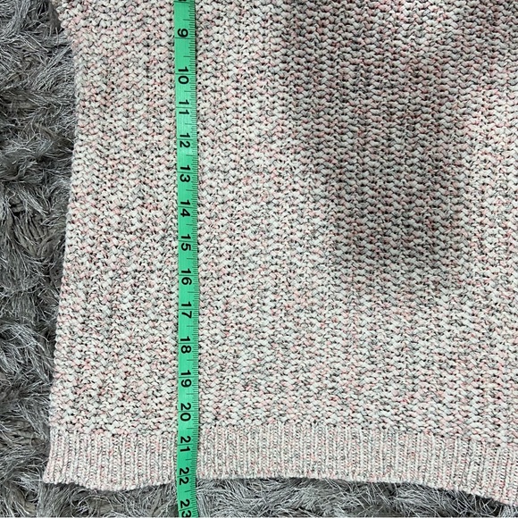 Soyaconcept women cream and pink knitted long sleeves sweater. Size S. Used. - Picture 4 of 8